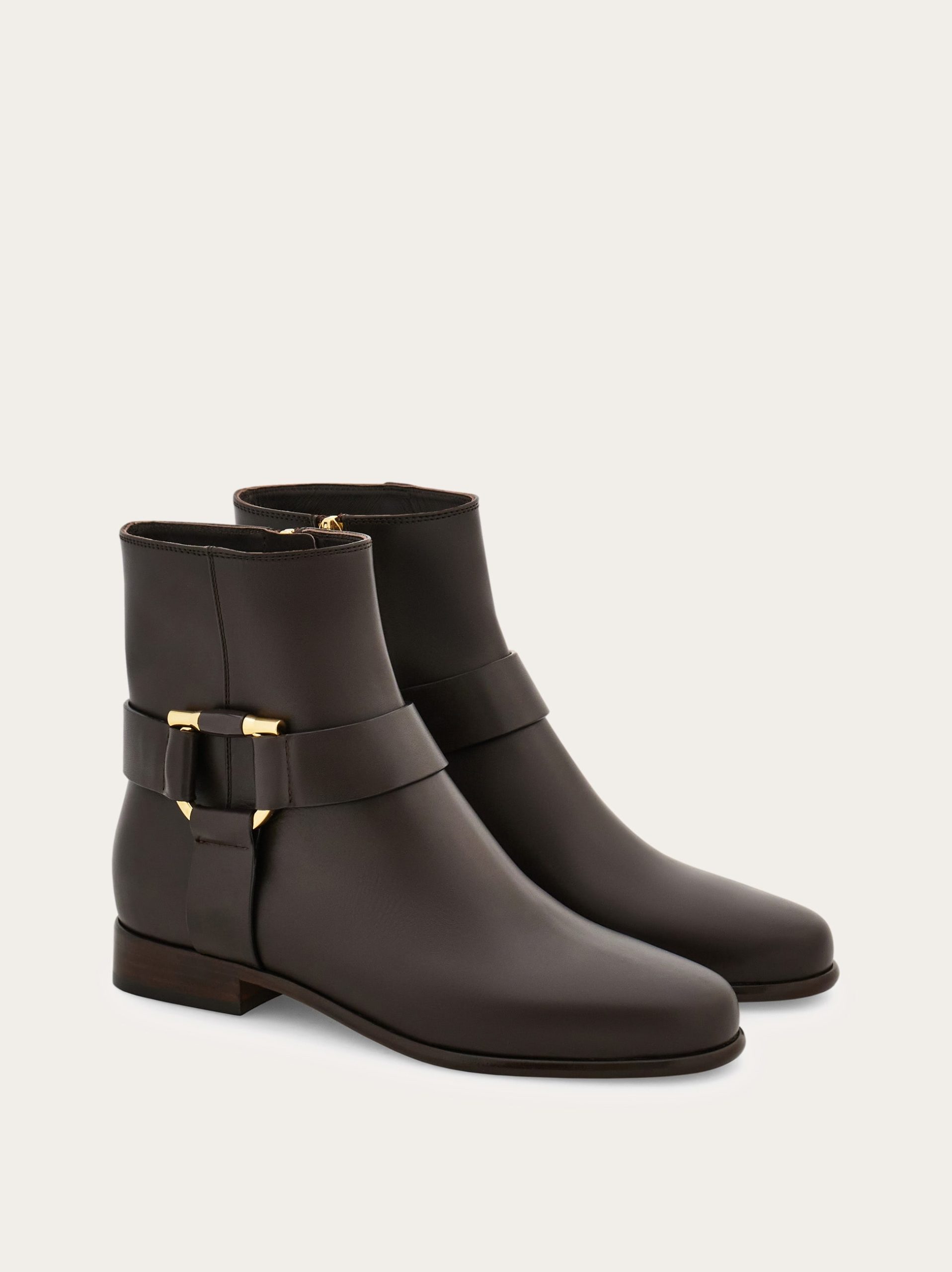 Ferragamo Gancini ornament ankle boot - Image 6